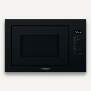 Micro-ondes Encastrable Noir 28 L, 850 W Avec Grill 1200 W