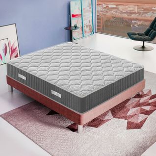 Matelas Mousse 140x190 cm HERMES - Accueil Mémoire De Forme - Epaisseur 30 Cm