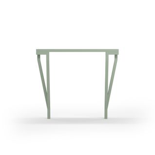 Table Console, Modèle 732 Collection Aire, En Hêtre Massif Cérusé, Vert