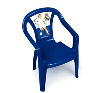 Chaise En Plastique 36.5x40x51cm De Clubs Real Madrid Cf