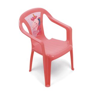 Chaise En Plastique 36.5x40x51cm De Zaska Licorne
