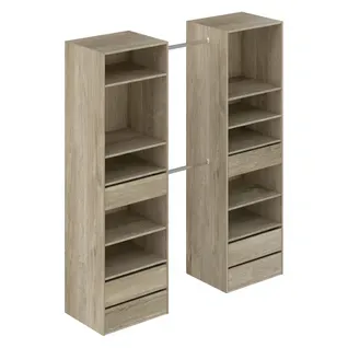 Kit dressing L. 177 cm JIMMY imitation chêne