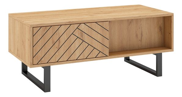 Table basse VANIA imitation chêne