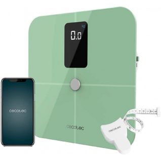 Cecotec Pèse-personne Intelligent Surface Precision 10400 Smart Healthy Vision Green. Mesure De La B