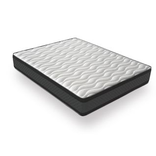 Matelas Mousse 160x200 cm ONYX - Ferme - Réversible - Côté Été/hiver - H20 Cm