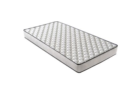 Matelas Mousse 80x200 cm NEW-YORK - Ferme - Réversible - Côté Été/hiver - H15 Cm