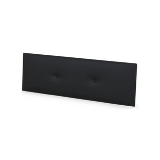 Tête De Lit Lisa Noir -160x52cm- Tapissée De Boutons De Haute Qualité