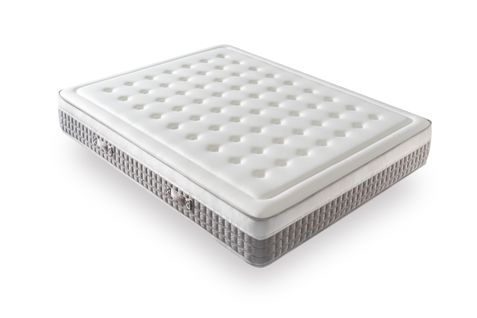 Matelas Mousse 160x200 cm HANNOVER - Ferme - Réversible - Côté Été/hiver - H25 Cm