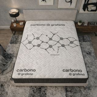 Matelas Mousse 160x200 cm SERINITY - Ferme - Réversible - Côté Été/hiver - H30 Cm