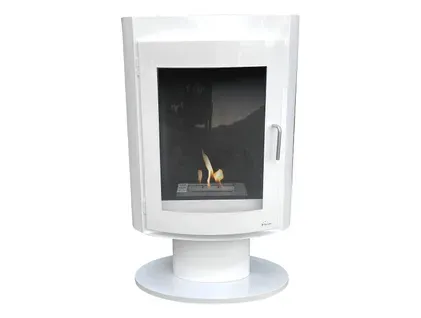 Poêle à L'éthanol En Acier Carré