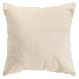 Coussin 45x45 cm PILAR Ecru vue de face