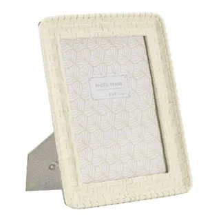 Cadre Photo Olistic 57, Polyrésine, Beige, 20,5x2x25,5 Cm