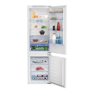 Réfrigérateur congélateur encastrable 271l hauteur 177 cm Inox - Bcsa285e4zsn