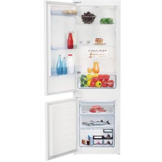 Réfrigérateur Combiné Intégrable 271l à Glissières Blanc - Bcsa285k4snlh