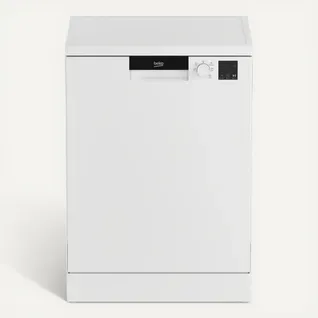 Lave-vaisselle pose libre BEKO LVV1347W 13 couverts Blanc vue de face