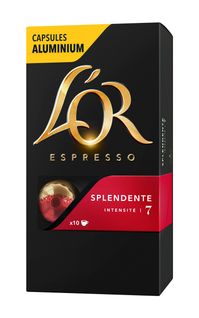 Dosettes café L'OR L'OR Espresso splendente x 10