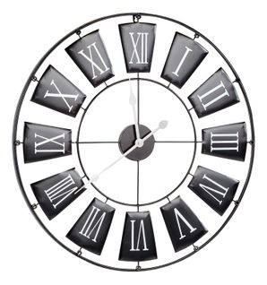 Horloge D.70 cm MET Noir
