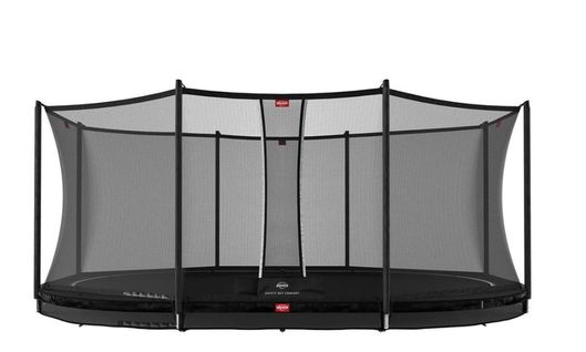 Grand Favorit Trampoline Inground 520 Cm Black+ Safety Net Comfort