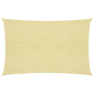 Voile D'ombrage 160 G/m² Beige 3x4 M Pehd