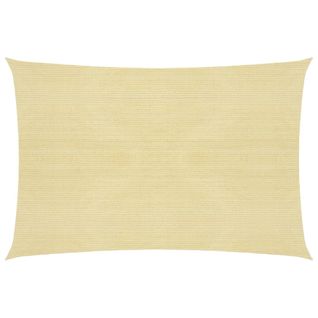 Voile D'ombrage 160 G/m² Beige 4x7 M Pehd