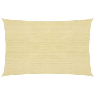 Voile D'ombrage 160 G/m² Beige 5x8 M Pehd
