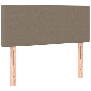 Tête De Lit Taupe 90x5x78/88 Cm Tissu