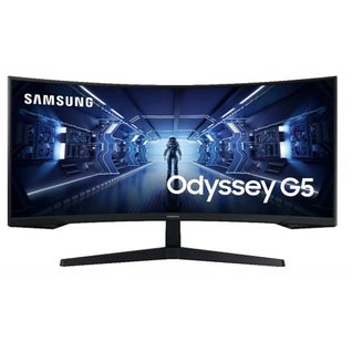 Écran PC Odyssey 34" Moniteur Gaming Incurvé Odyssey G5 34" LED Ultrawide Quad Hd 1 Ms Noir