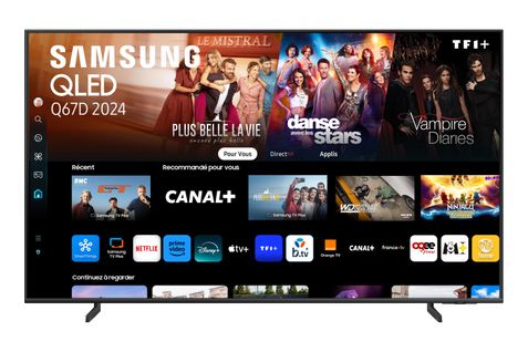 Téléviseur QLED 55'' 140 cm SAMSUNG 55Q67D