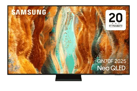 Téléviseur MiniLED 55'' 140 cm SAMSUNG 55QN70F vue de face