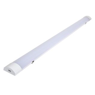 18w Réglette LED Extra Plate Line Luminaire LED Étanche Tubes Blanc Neutre Plafonnier LED Ip65 60cm