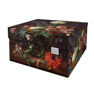 Boite De Rangement Flowers 39,5x32x21cm Multicolore