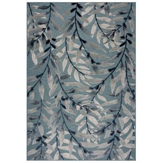 Tapis De Salon Milow En Polypropylène - Bleu - 120x170 Cm