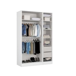 Armoire dressing blanc EXTENSO L.150 compo 1