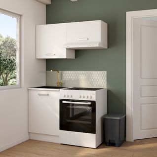 Ensemble Cuisine UNO Blanc - L.120 cm