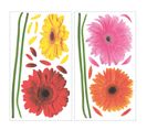 Stickers - Tournesols Multicolores - Hauteur 45,7 Cm