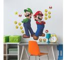 Stickers Muraux Nin Super Mario Luigi Et Mario
