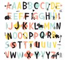 Stickers - Alphabet Tribal - Hauteur 22,9 Cm