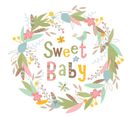 Stickers - Sweet Baby - Hauteur 49.53 Cm
