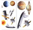Stickers - Voyage Dans L'espace - Hauteur 45,7 Cm