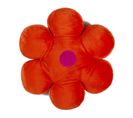 Coussin En Suédine En Forme De Fleur Orange Diam.65 - Gonzo Flower
