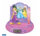 Réveil Projecteur Disney Princesses Raiponce En 3d Et Sons Magiques