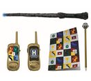 Kit Harry Potter Avec Talkie-walkie Portée 120m, Cahier, Stylo Et Baguette Magique