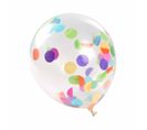 Lot De 6 Ballons Gonflables "confettis" 30cm Multicolore
