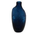 Soliflore En Verre Design "irrégulier" 19cm Bleu