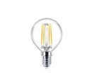 Ampoule Filament LED E14 4 W Ronde Blanc Froid Puissance 40 W