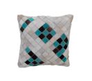 Coussin 45x45 Carre Dimede Turquoise