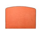 Tête De Lit En Tissu Orange 145 Cm Ronda
