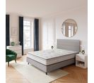 Sommier ressorts 160x200 cm NUIT FAUBOURG HONORE gris clair