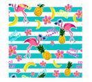 Lot De 20 Serviettes Papier Summer Flamingo