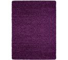 Shaggy - Tapis Uni à Poils Longs - Violet 160 X 230 Cm